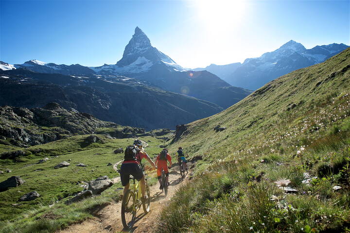 Biken in Zermatt