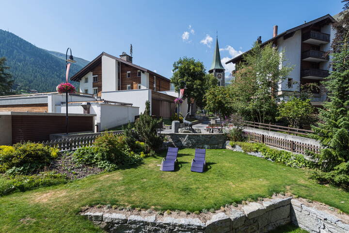 Chalet chambre double avec terrasse 